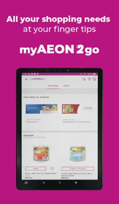 myAEON2go android App screenshot 7